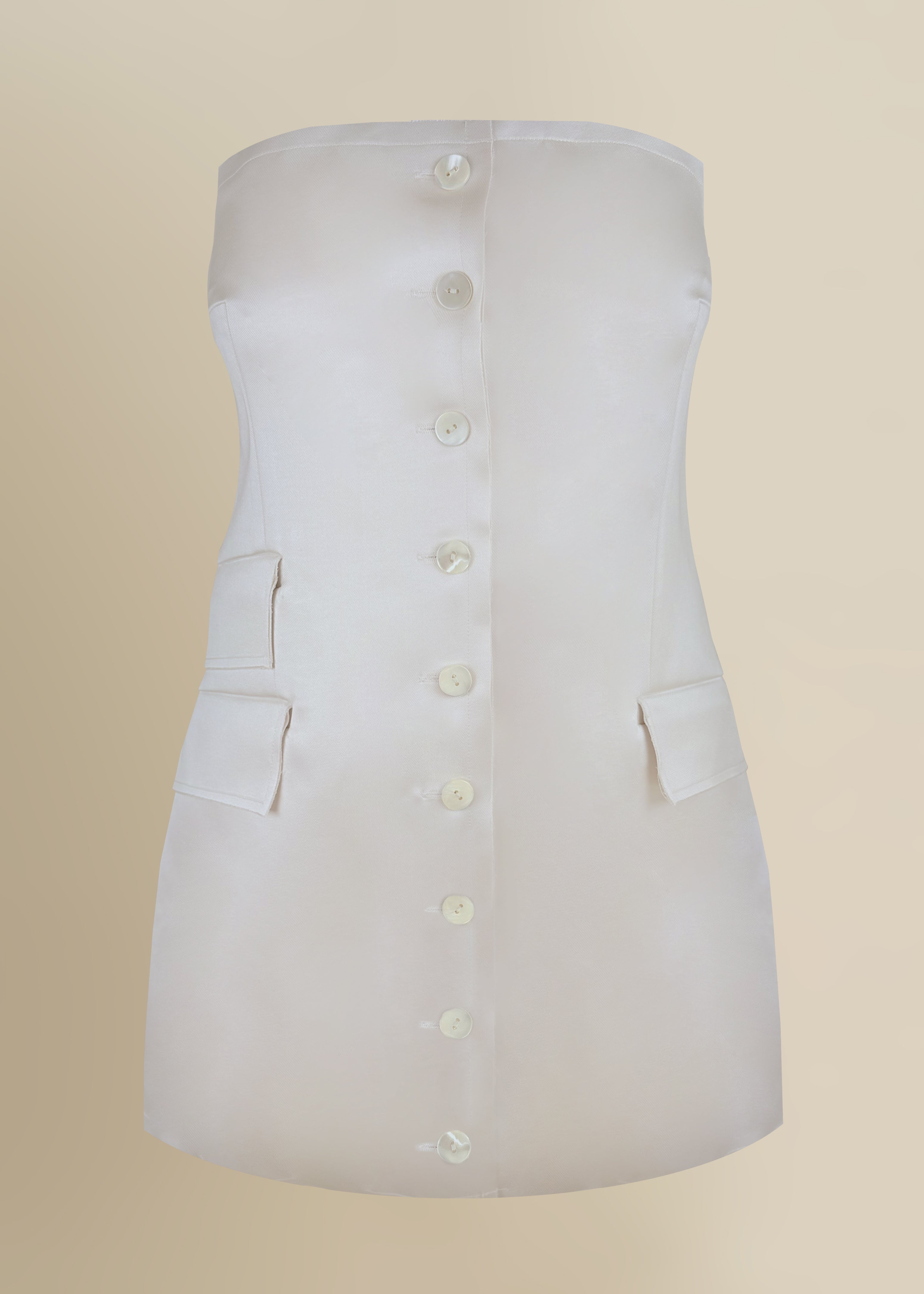 Craft Dress in White