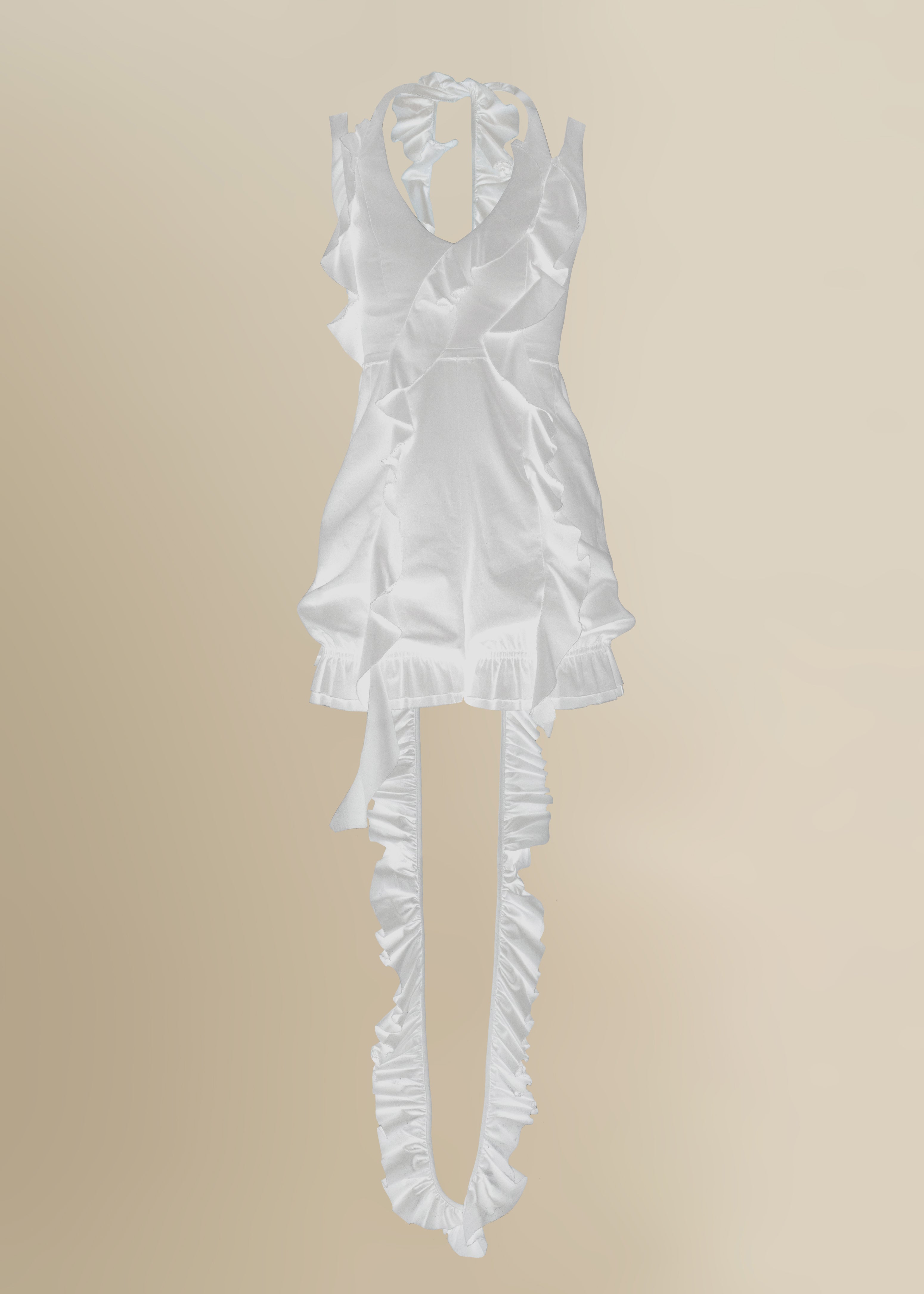 Holland Romper in White