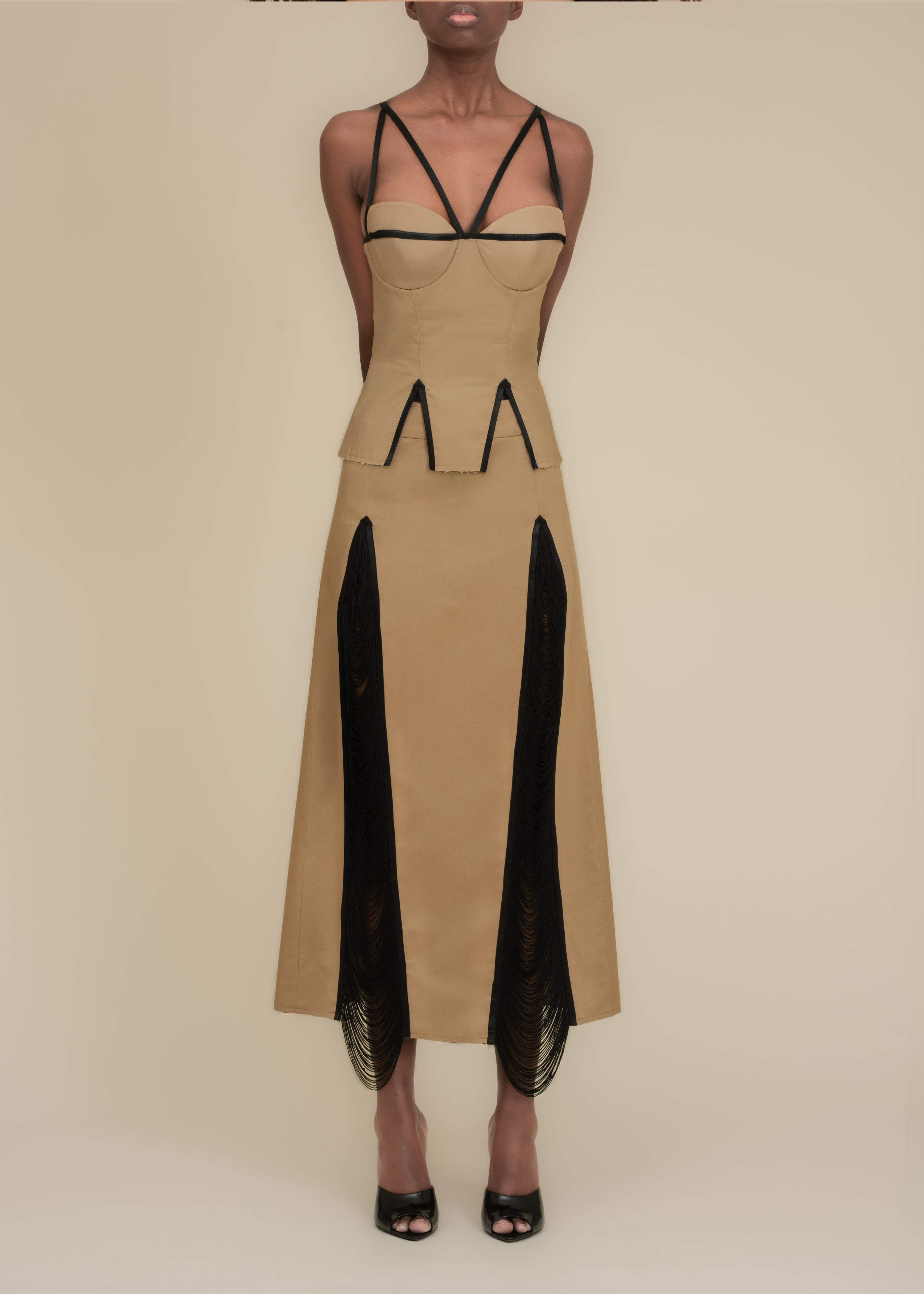 Madeleine Top in Tan