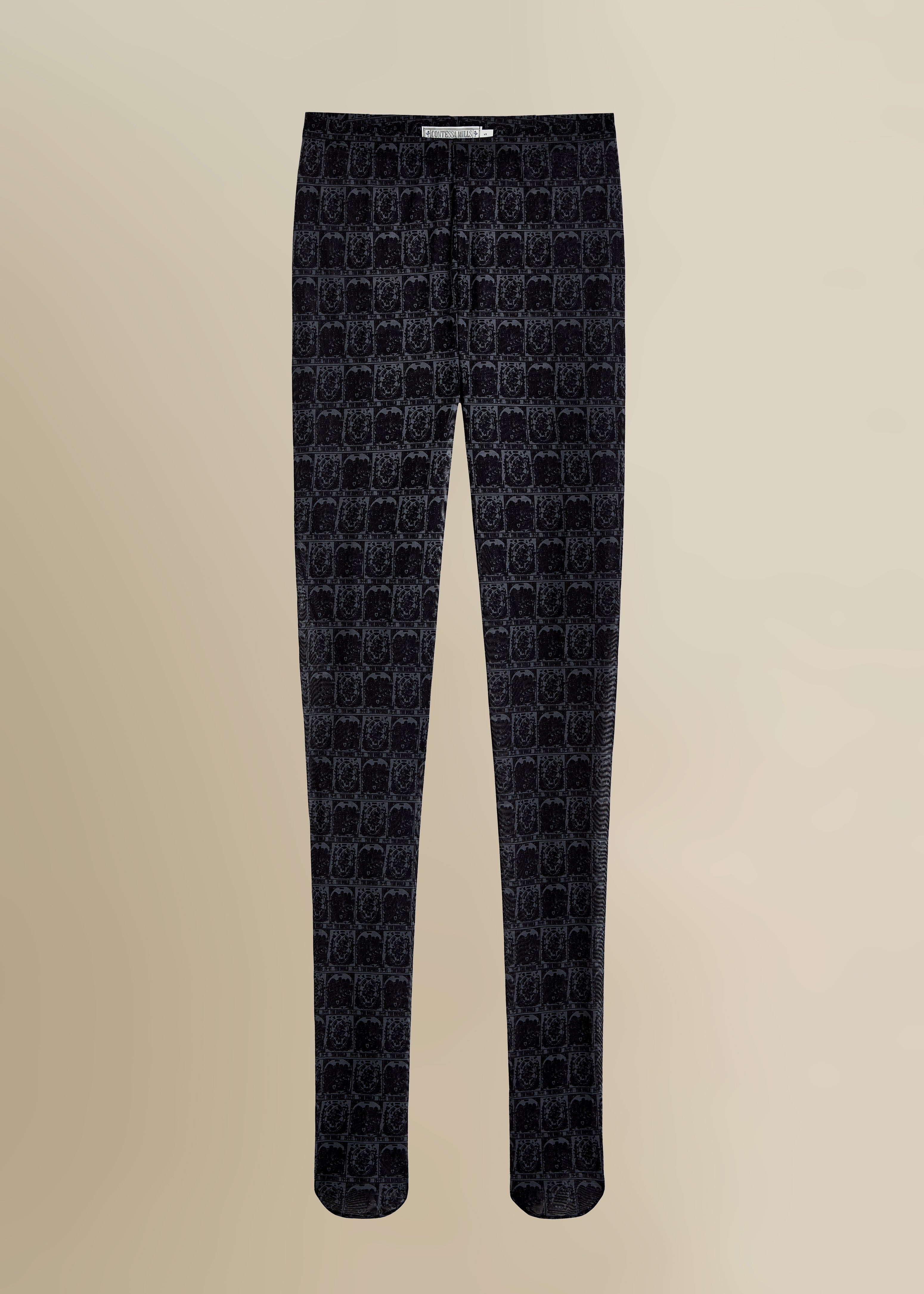 Tarot Tights in Black