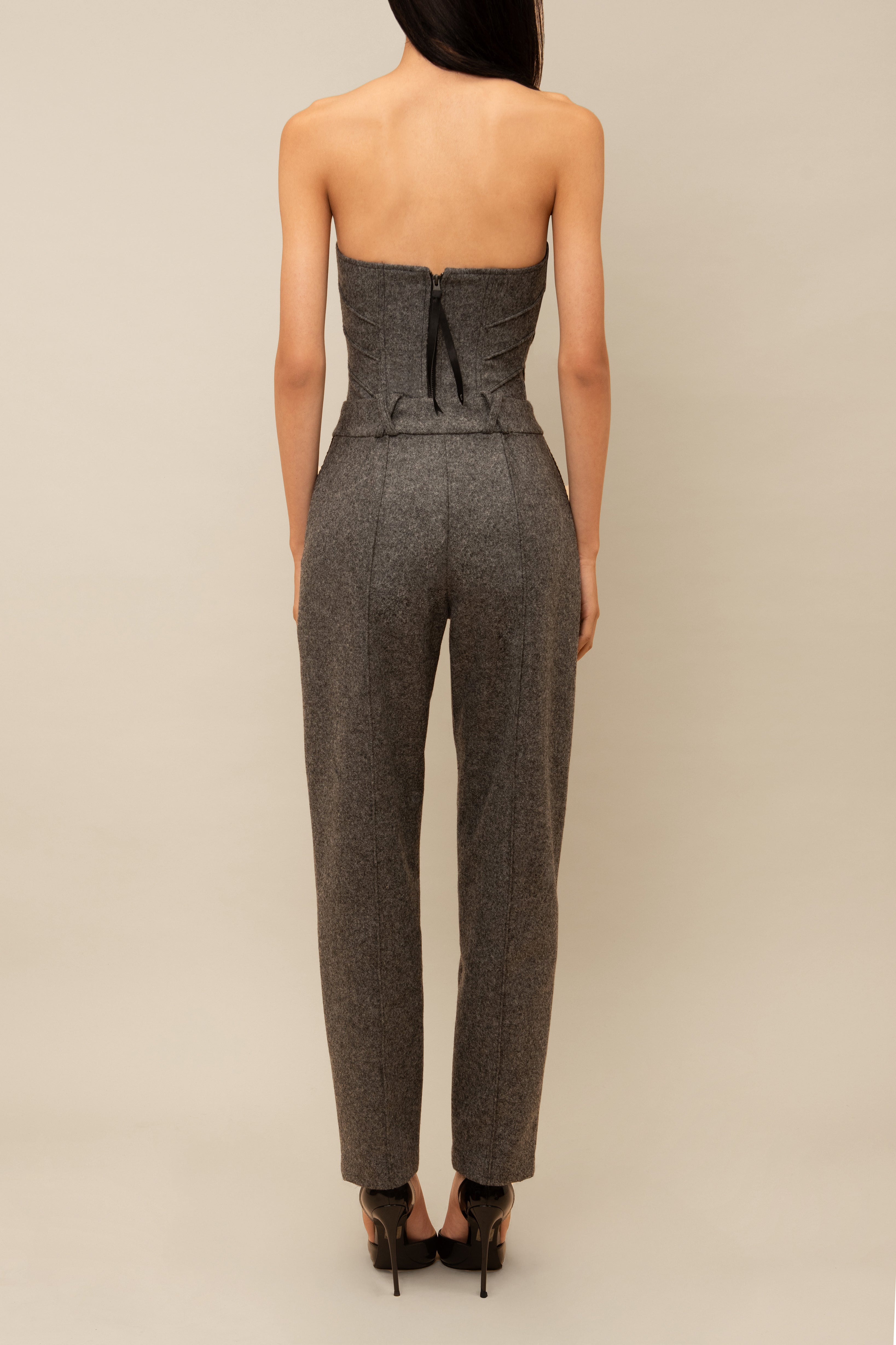 Aconitum Corset in Grey