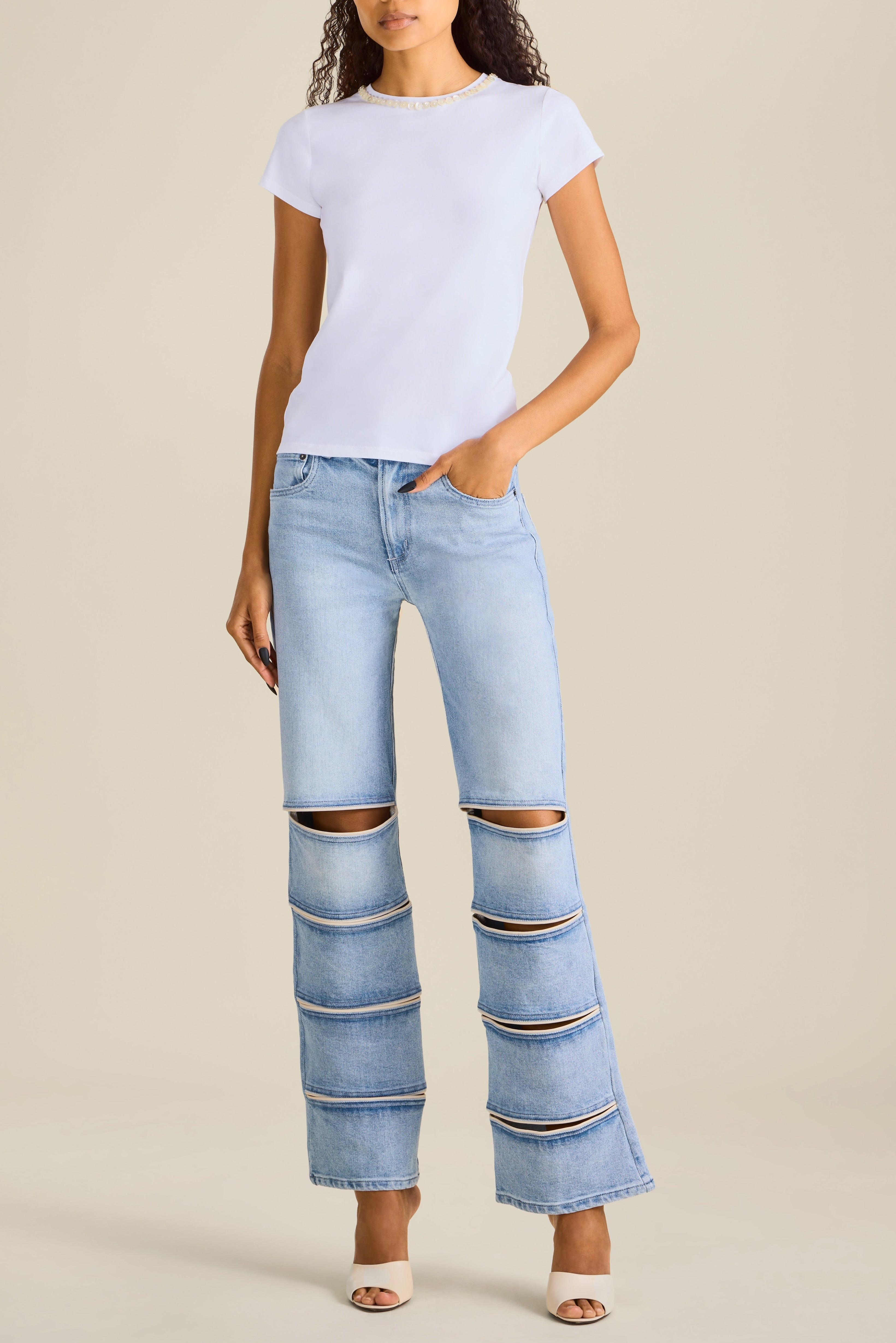 Contessa Tee in White