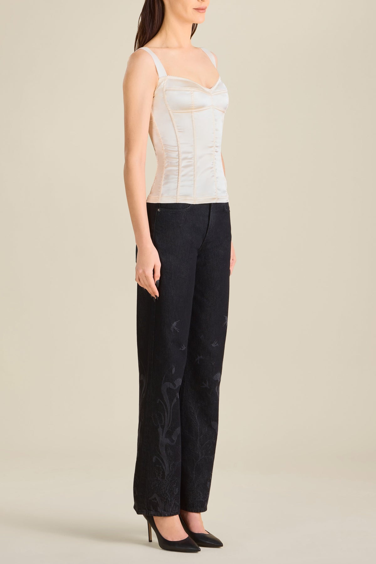 Cherub Top in Champagne