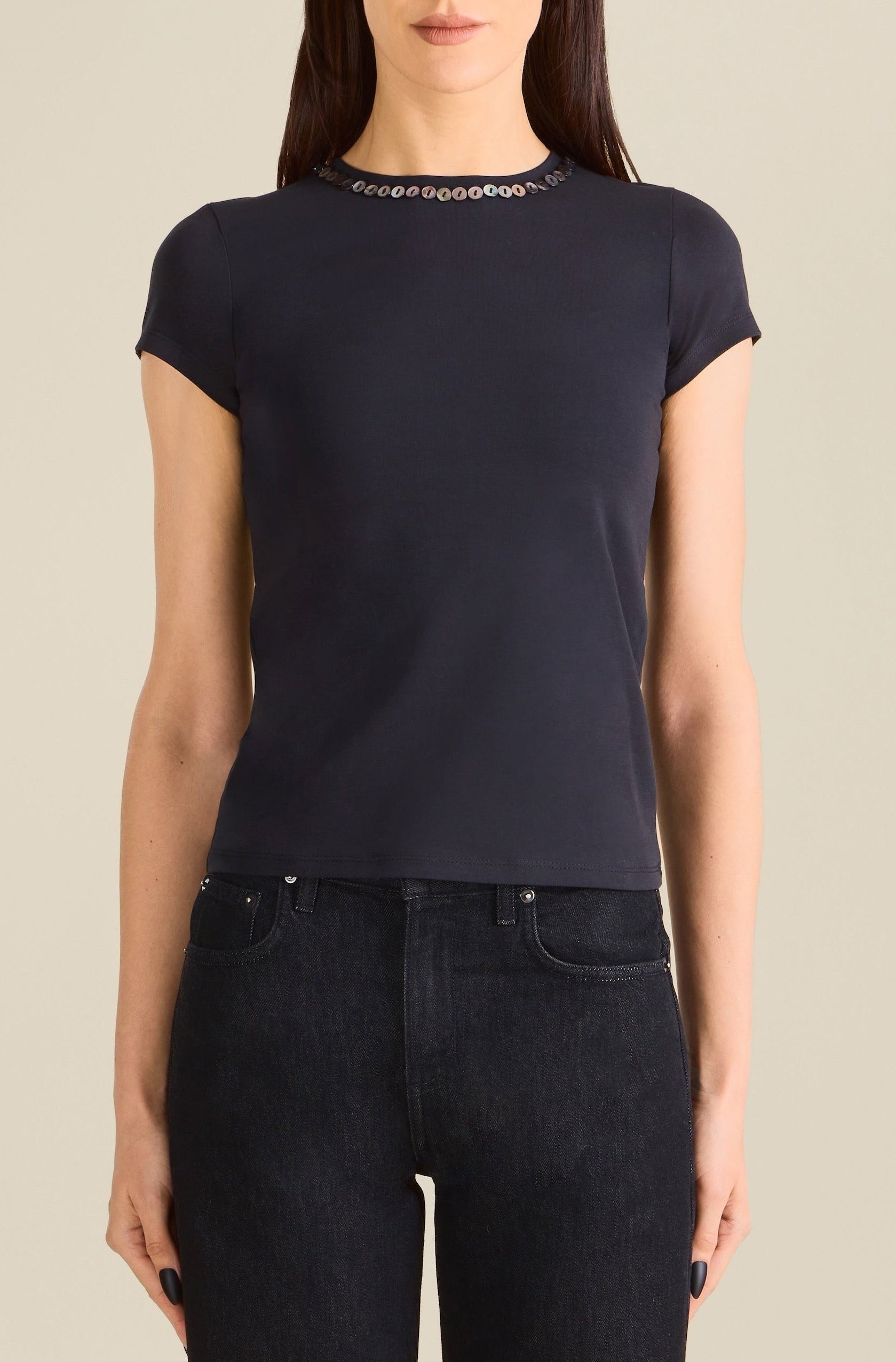 Contessa Tee in Black