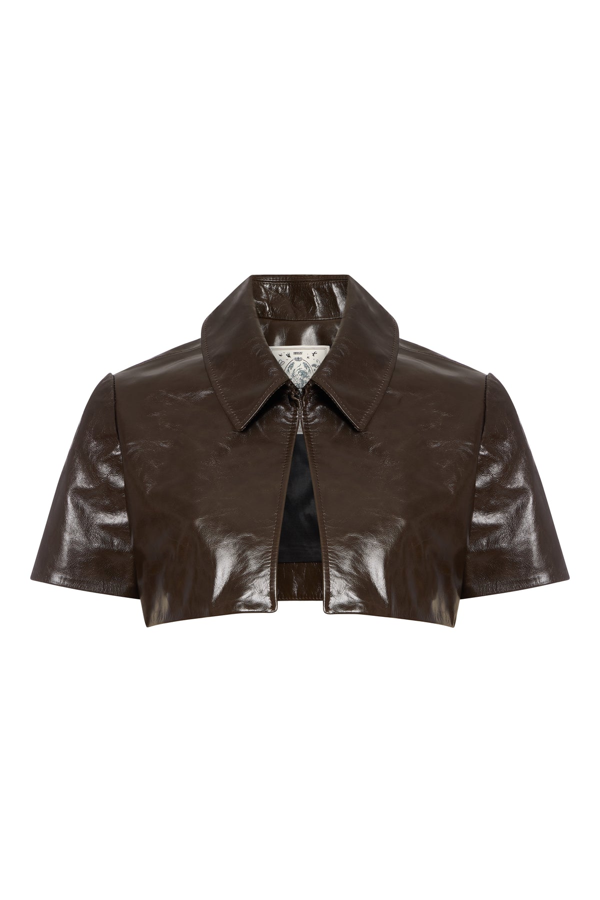 Circe Bolero in Dark Brown
