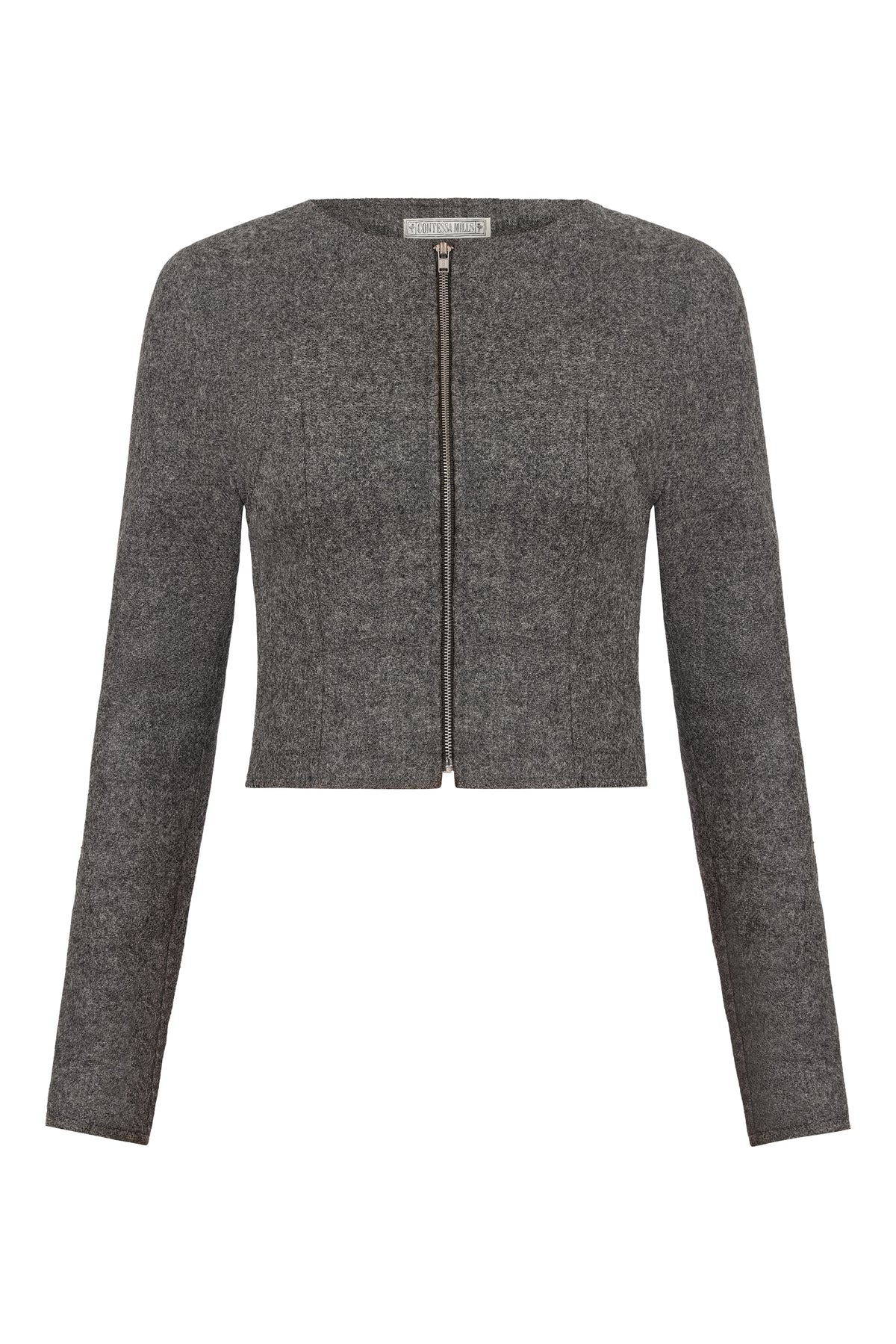 Web Jacket in Grey