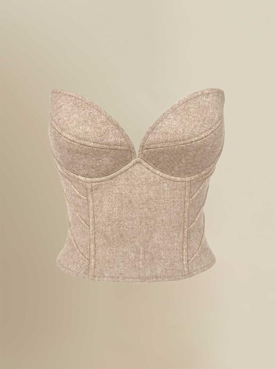 Aconitum Corset in Beige