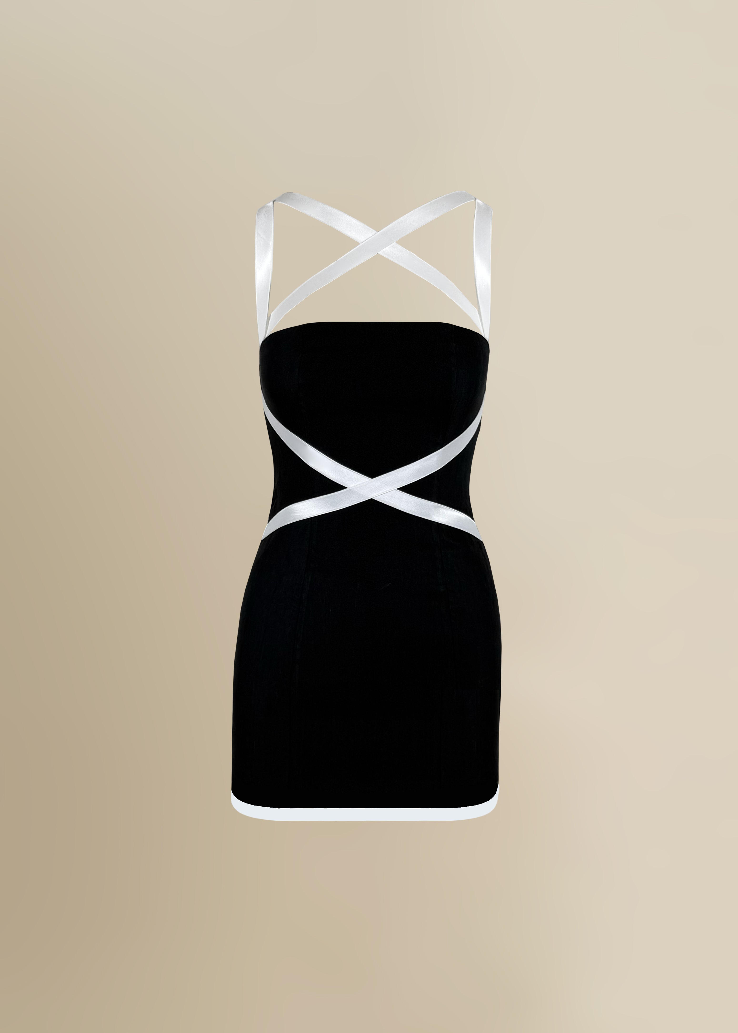 X Dress in Black