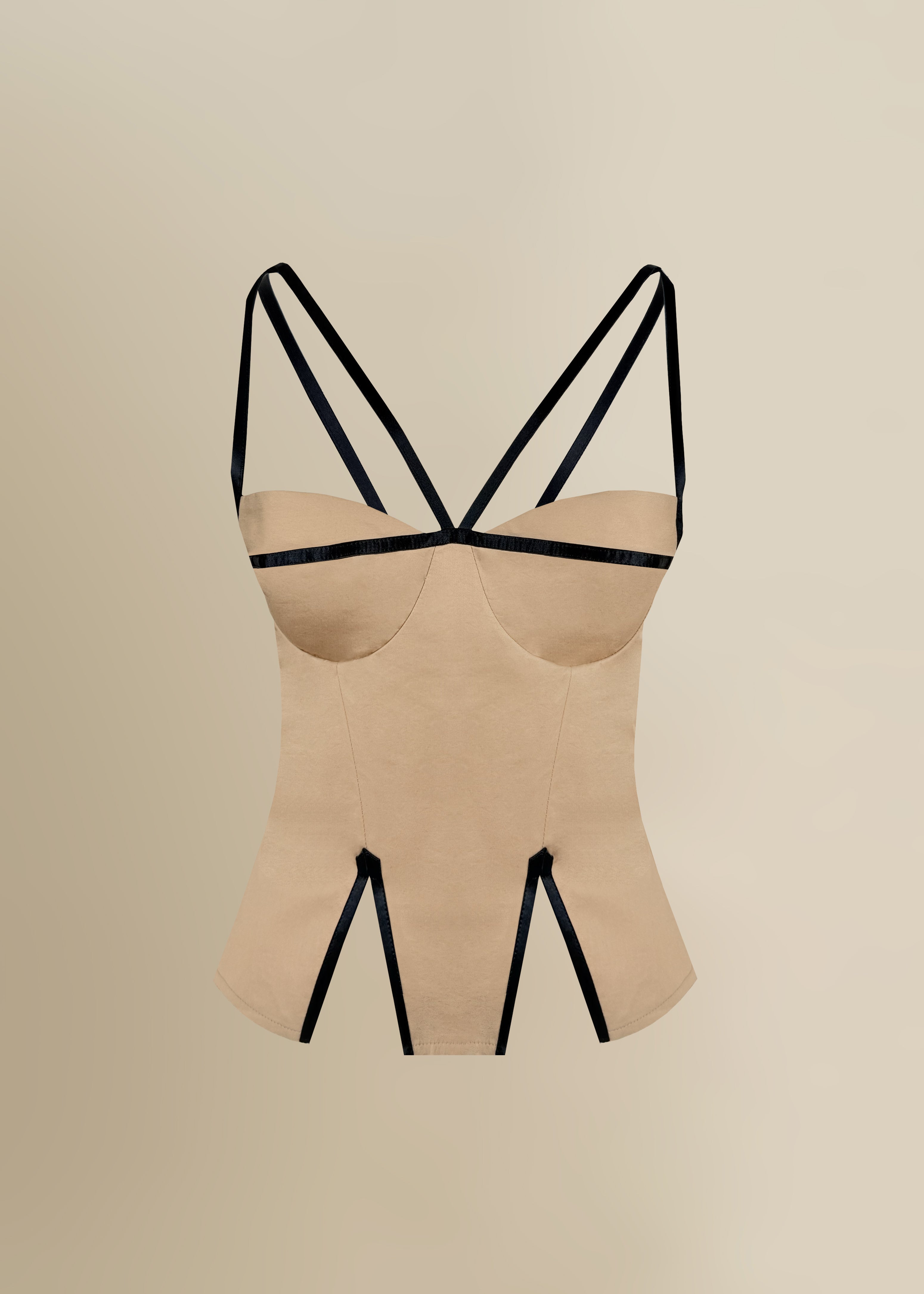 Madeleine Top in Tan
